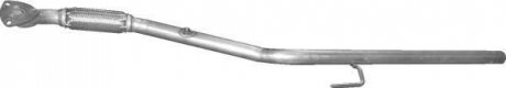 Труба глушитель приёмная для Opel Vectra C/Signum 1.6i 16V/1.8i 16V POLMOSTROW 17.74 (фото 1)