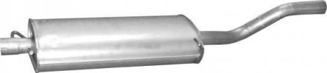 Резонатор (средний глушитель) для Mercedes Vito 120 CDi SWB 09/07- POLMOSTROW 13.190 (фото 1)