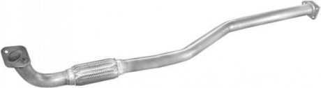 Труба глушителя приёмная для Mitsubishi Galant 1.8TD 03/88 -11/92 POLMOSTROW 14.194 (фото 1)