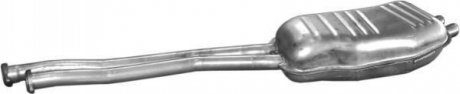 Глушитель задний (конечный, основной) для BMW 325i 2.5-24V 90-95 POLMOSTROW 03.46