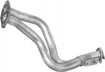 Труба глушитель приёмная для Audi 80/Coupe 1.6. 1.8. 2.0 87-91 POLMOSTROW 01.148