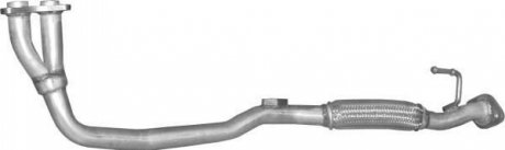 Труба глушитель приёмная для Toyota Celica 1.6 10/89-10/93 POLMOSTROW 2607