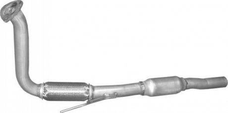 Резонатор (передний глушитель) для Fiat Punto 1.7 D 94-99 POLMOSTROW 0773
