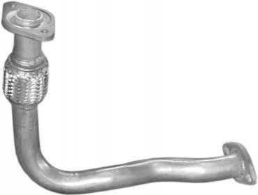 Труба глушитель приёмная для Toyota Carina E 2.0D 94-95 POLMOSTROW 26.307