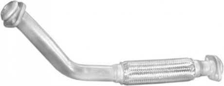 Труба глушитель приёмная для Hyundai H-100 93- 2.5D POLMOSTROW 10.103