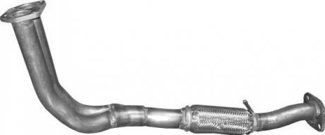 Труба глушитель приёмная для Fiat Punto II 99-06 POLMOSTROW 07509