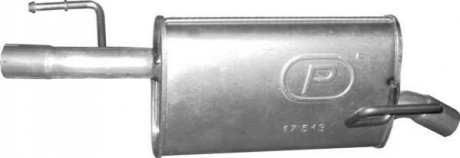 Глушитель конечный Opel POLMOSTROW 17643 (фото 1)