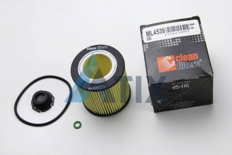 Фильтр масла BMW 1/2/3/4/5/X1/X5 11- CLEAN FILTERS ML4539