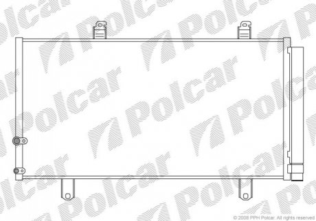 Радиаторы кондиционера Polcar '8138K8C1S'