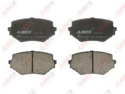 Комплект тормозных колодок ABE C18001ABE (фото 1)