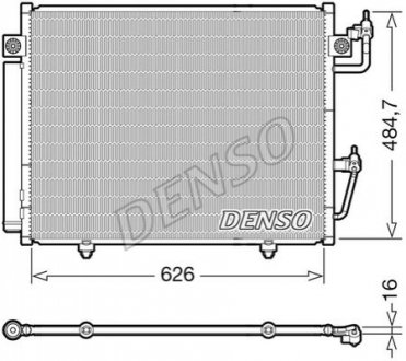 Радіатор кондиціонера DENSO DCN45009