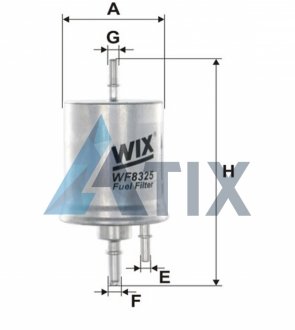 Фільтр палива WIX FILTERS WF8325