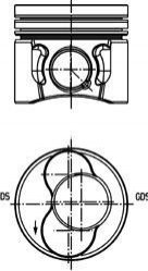 Поршень VW 79,76 3-4 KOLBENSCHMIDT 40422610 (фото 1)