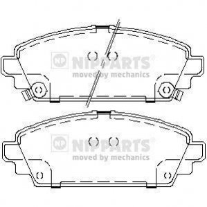 Колодки тормозные HONDA ACCORD Mk VII (CG) 1.6 i NIPPARTS J3604048 (фото 1)