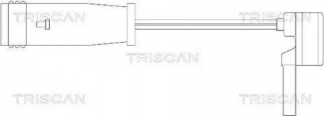Датчик тормозных колодок TRISCAN 811523005