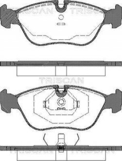 Колодки тормозные 1 TRISCAN 8110 27175