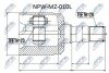 ШРУС внутренний левый Mazda 626 GE,GF, Xedos-6 NTY NPW-MZ-010L (фото 1)