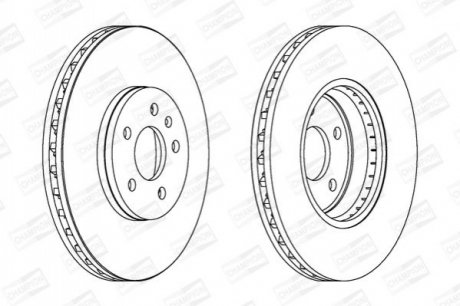 Автозапчастина CHAMPION 562511CH