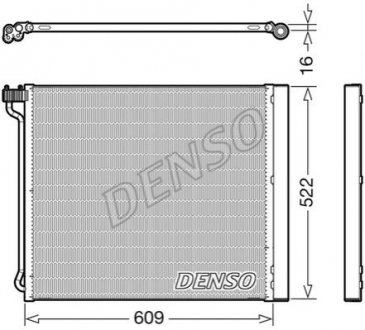 Радатор Кондицонера DENSO DCN05034 (фото 1)