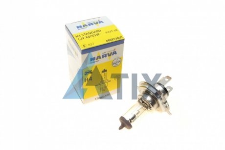 Автолампа H4 12V 60/55W P43t NARVA 488813000