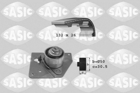 Комплект ГРМ, (ремень+ролик) 1.9dCi SASIC 1754002