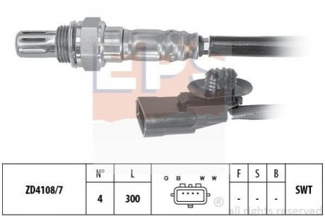 SONDA LAMBDA DACIA RENAULT NISSAN EPS 1 998 132