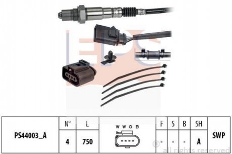 SONDA LAMBDA VW TIGUAN 14TSI 15- EPS 1998204