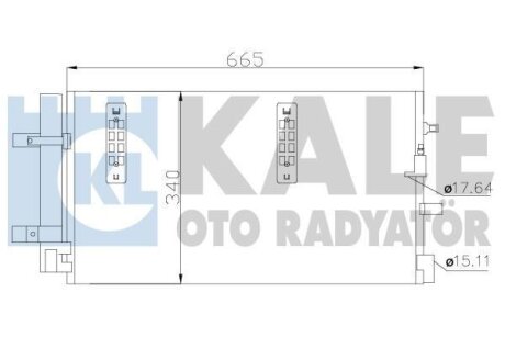 Конденсатор vag a4, a5, q5 07- Kale 375800