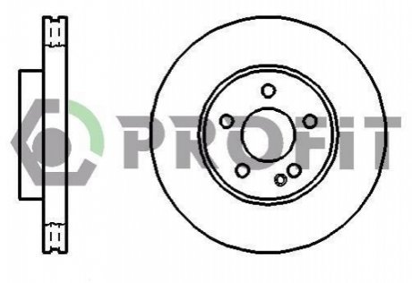 Диск гальмівний PROFIT 5010-1203