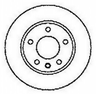 Тормозной диск Jurid 561609JC