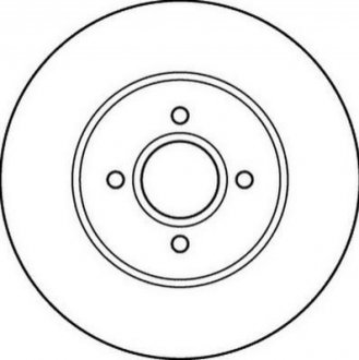 Тормозной диск Jurid 562206JC