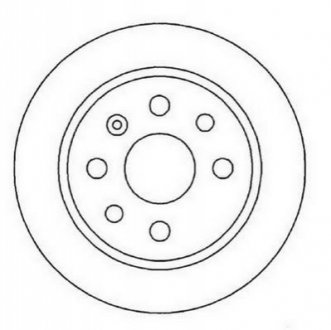 Тормозной диск Jurid 561961JC