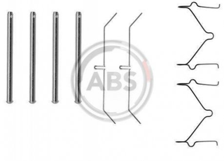 Комплектующие, колодки дискового тормоза A.B.S. 1129Q