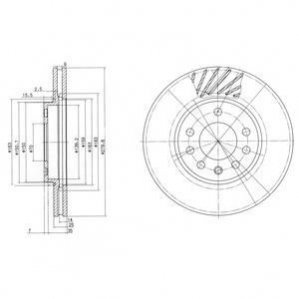 Гальмівний диск DRIVE+ DP1010.11.0786