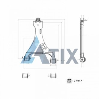 Важль пдвски FEBI BILSTEIN 177967