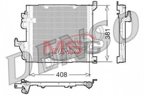 Конденсатор, кондиционер DENSO DCN20012