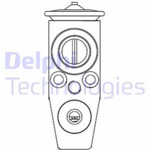 Расширительный клапан кондиционер Delphi CB1011V