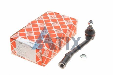 Наконечник тяги рульової з гайкою FEBI BILSTEIN 178509