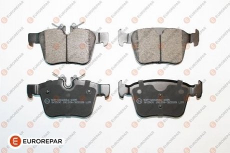 LANDROVER К-т задніх гальм. колодок Discovery Sport 2,0-2,2 14-, Range Rover Evoque 2,0-2, EUROREPAR 1675992480