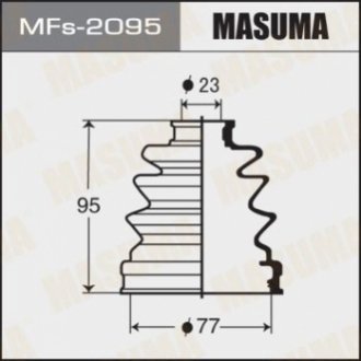 Пыльник ШРУСа наружный(силикон) Mazda 3 (03-08) MASUMA MFs-2095 (фото 1)