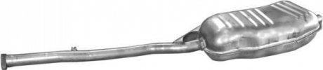 Глушитель задний (конечный, основной) для BMW 318i 1.8 90-98 POLMOSTROW 03.21