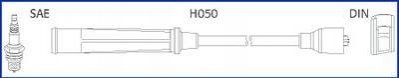 MAZDA Комплект високовольтних проводів 323 1.4 98- HITACHI 134250