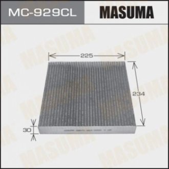 Салонный фильтр AC-806E угольный (1/40) MASUMA MC-929CL