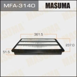 Фільтр повітряний A-3017 (MFA-3140) MASUMA MFA3140