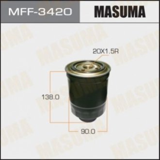 Топливный фильтр FC-409 (1/30) MASUMA MFF3420 (фото 1)