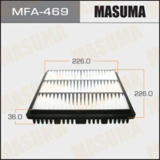 Воздушный фильтр A-346 (1/40) MASUMA MFA-469 (фото 1)