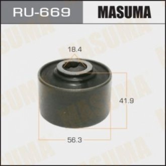 Сайлентблок MURANO/ Z51 задній MASUMA RU-669