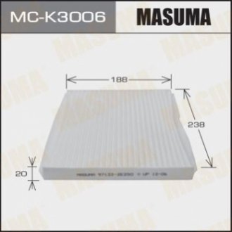ВОЗДУШНЫЙ ФИЛЬТРСАЛОННЫЙ MASUMA MC-K3006 (фото 1)