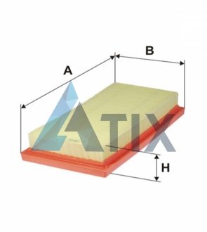 Фільтр повітряний WIX FILTERS WA9782