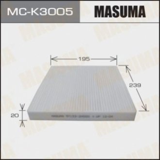 Фільтр салону AC0163 HYUNDAI / ELANTRA / V1600 V2000 06-09 MASUMA MC-K3005